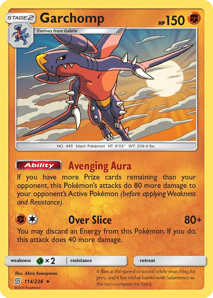 Garchomp 114 Unified Minds Pokesingles