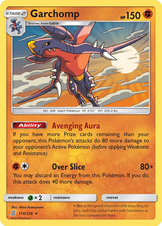 Garchomp 114 Unified Minds Pokesingles