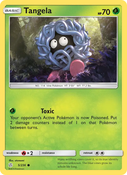 Tangela 5 Cosmic Eclipse Pokesingles