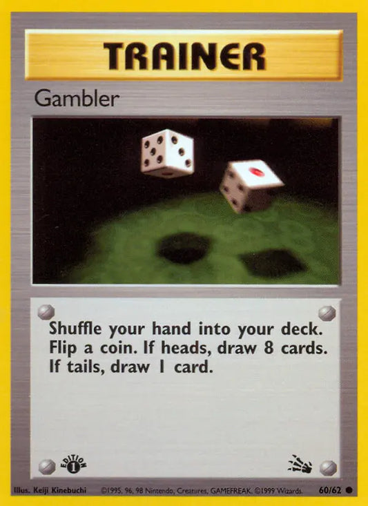 Gambler 60 Fossil Pokesingles