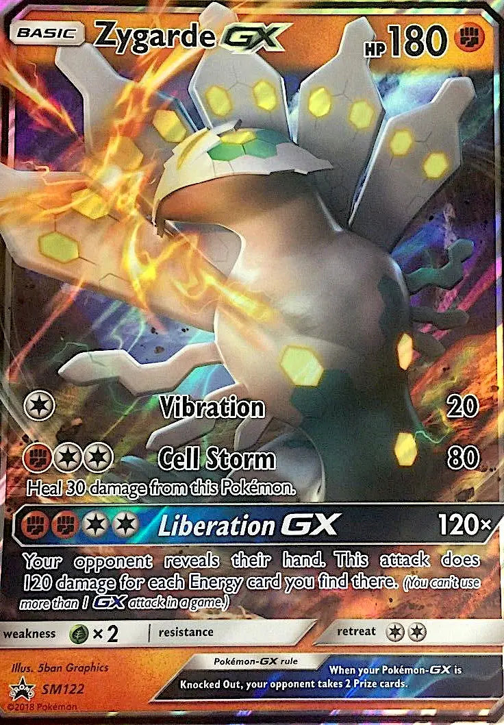 Zygarde GX SM122 SM Black Star Promos Pokesingles