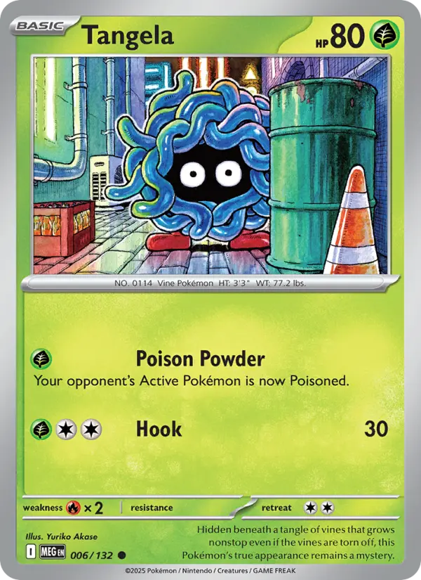 Tangela 6 Mega Evolution Pokesingles