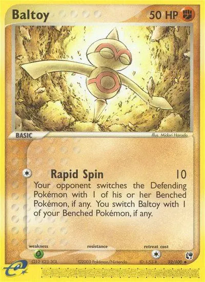 Baltoy 32 Sandstorm Pokesingles