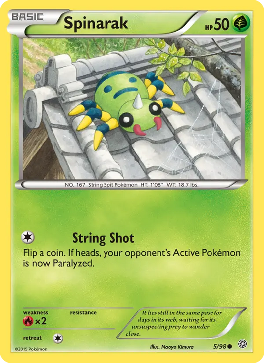 Spinarak 5 Ancient Origins Pokesingles