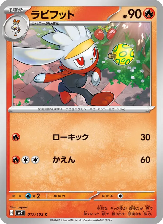 Raboot 17 Stellar Miracle Pokesingles