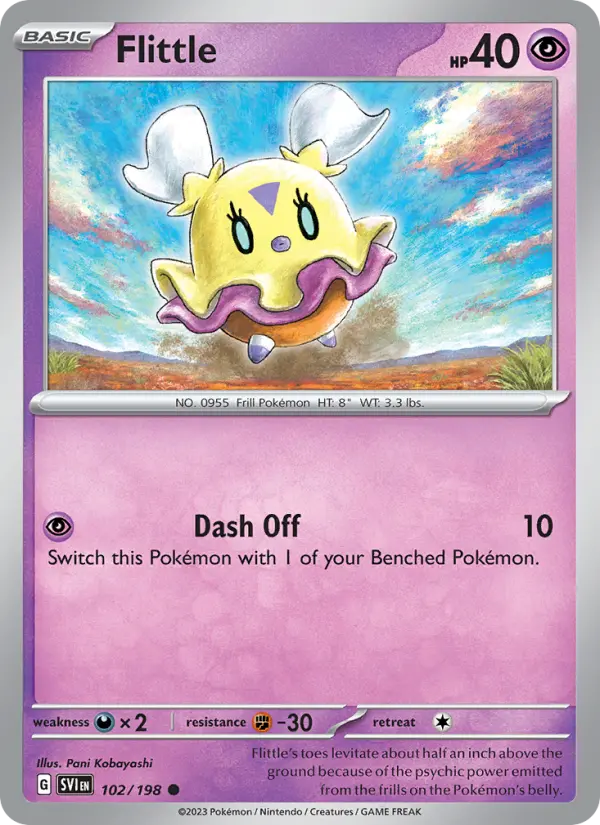 Flittle 102 Scarlet & Violet Pokesingles