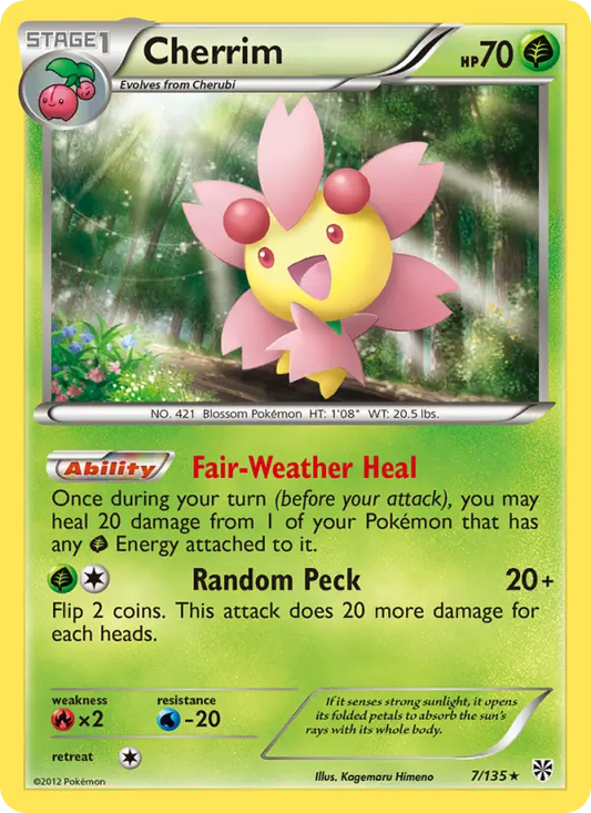 Cherrim 7 Plasma Storm Pokesingles