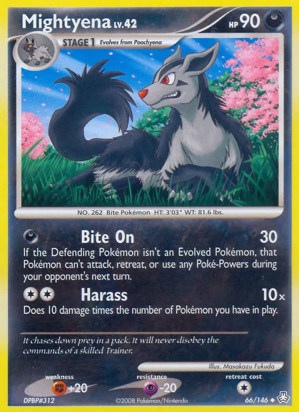 Mightyena 66 Legends Awakened Pokesingles