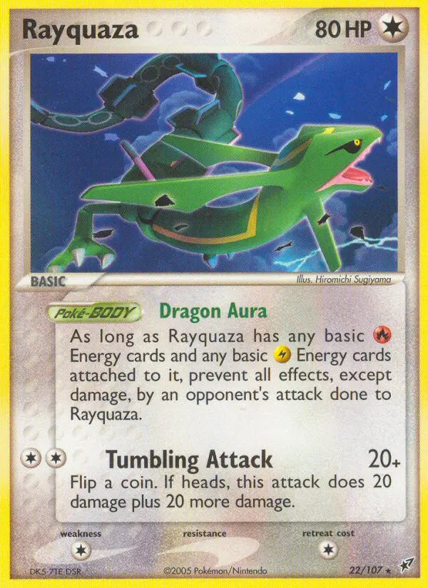 Rayquaza 22 Deoxys Pokesingles