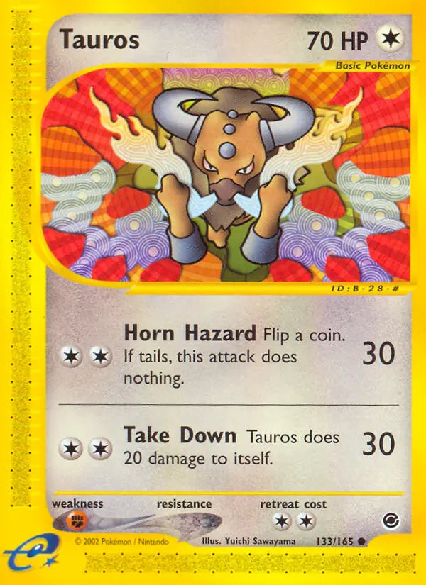 Tauros 133 Expedition Base Set Pokesingles