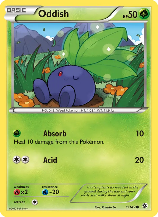 Oddish 1 Boundaries Crossed Pokesingles