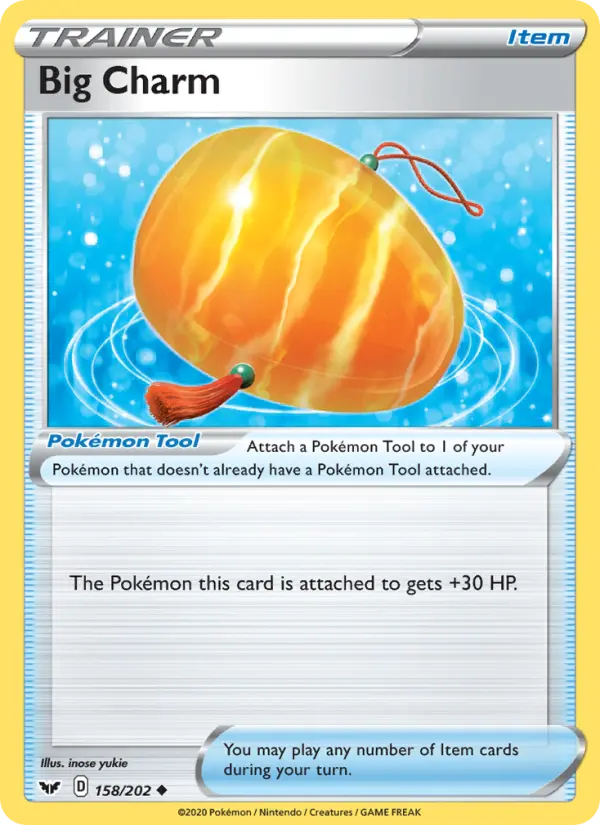 Big Charm 158 Sword & Shield Pokesingles