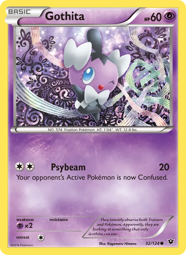 Gothita 32 Fates Collide Pokesingles