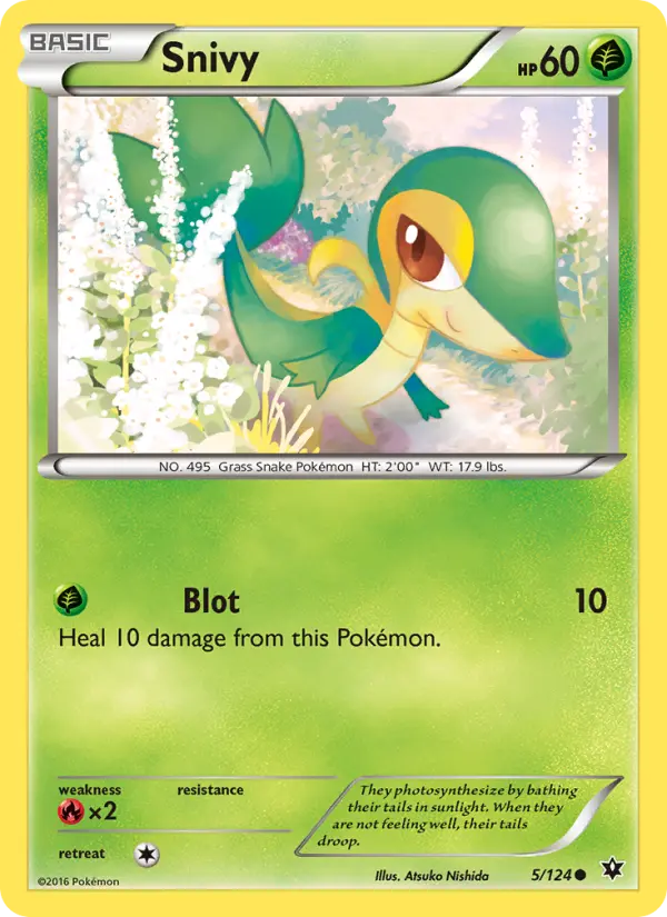 Snivy 5 Fates Collide Pokesingles
