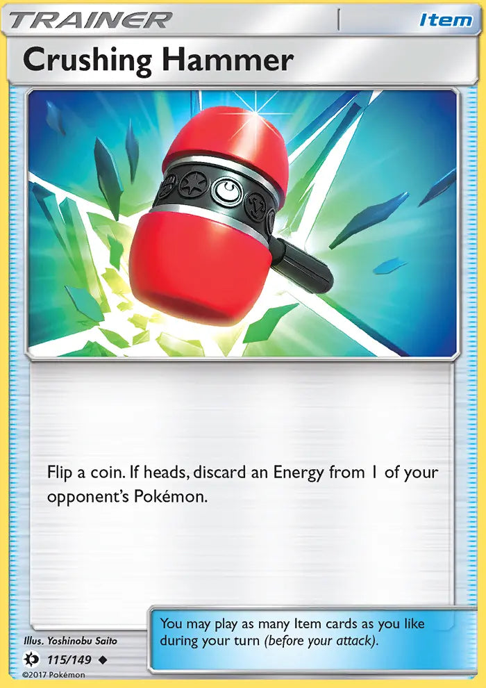 Crushing Hammer 115 Sun & Moon Pokesingles