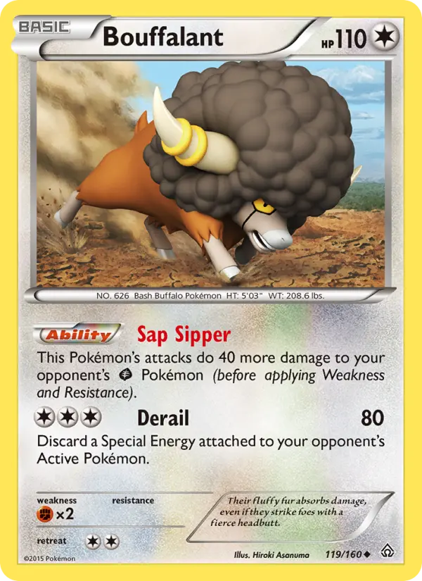 Bouffalant 119 Primal Clash Pokesingles