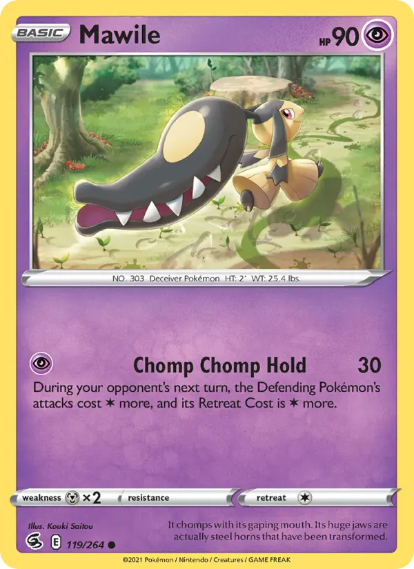 Mawile 119 Fusion Strike Pokesingles