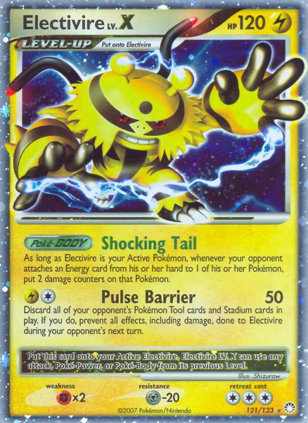 Electivire 121 Mysterious Treasures Pokesingles