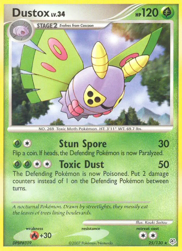 Dustox 25 Diamond & Pearl Pokesingles