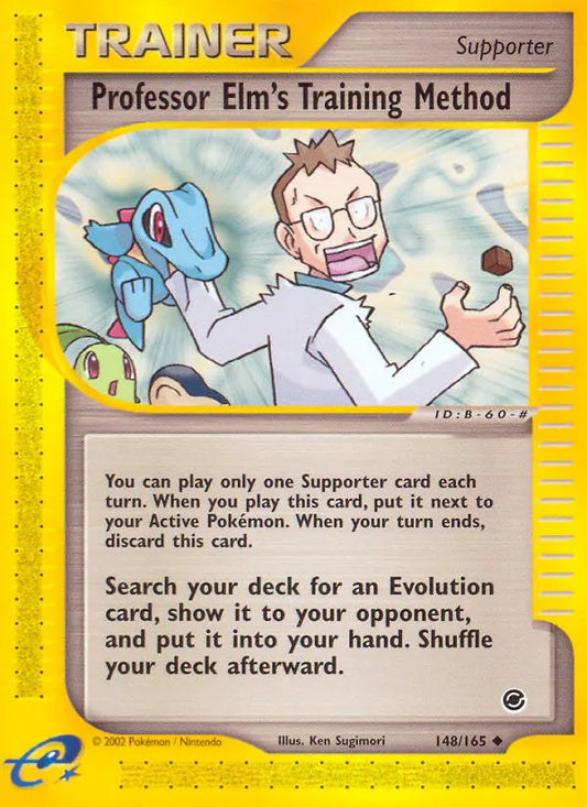 Professor Elm's Training Method 148 Expedition Base Set Pokesingles