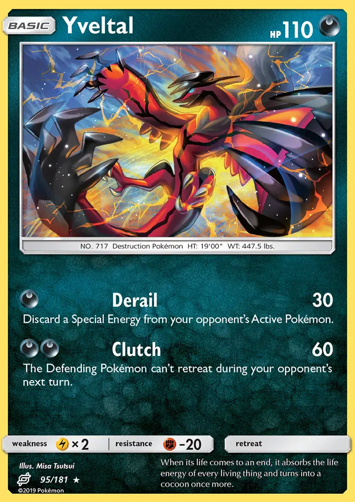 Yveltal 95 Team Up Pokesingles