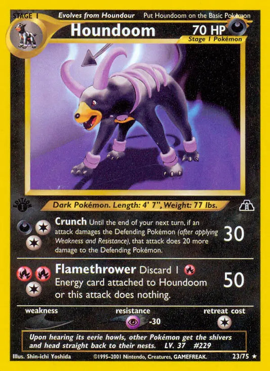 Houndoom 23 Neo Discovery Pokesingles