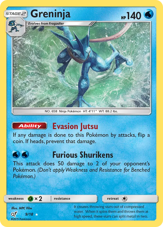Greninja 9 Detective Pikachu Pokesingles
