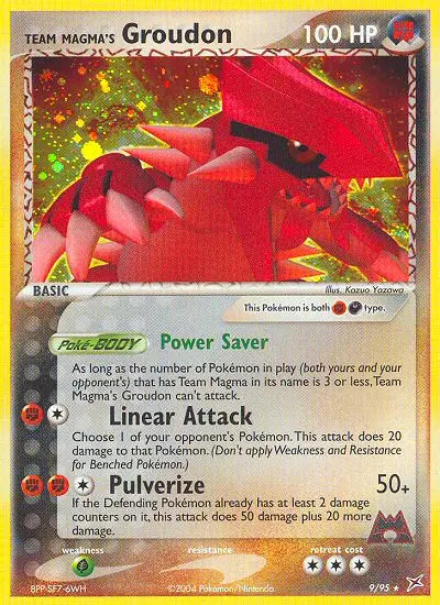 Team Magma's Groudon 9 Team Magma vs Team Aqua Pokesingles