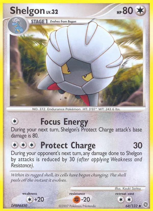 Shelgon 64 Secret Wonders Pokesingles