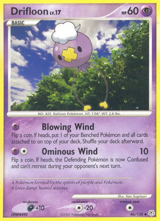 Drifloon 46 Diamond & Pearl Pokesingles