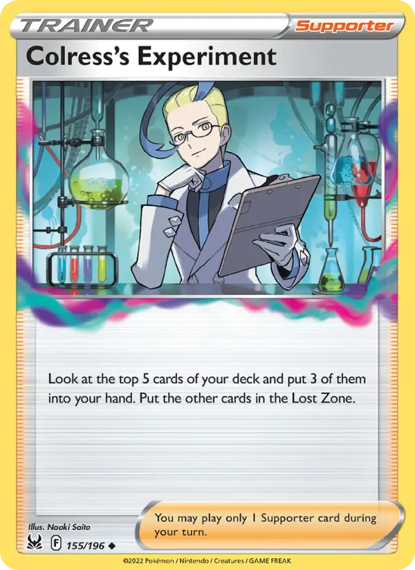 Colress's Experiment 155 Lost Origin Pokesingles