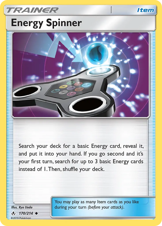 Energy Spinner 170 Unbroken Bonds Pokesingles