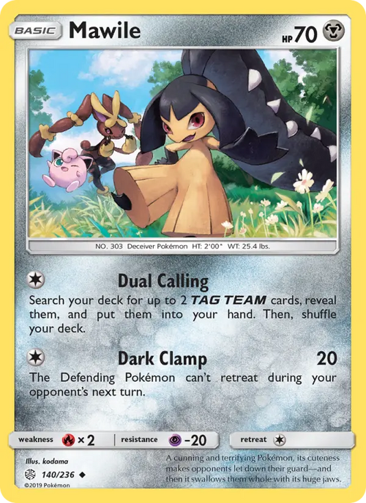 Mawile 140 Cosmic Eclipse Pokesingles
