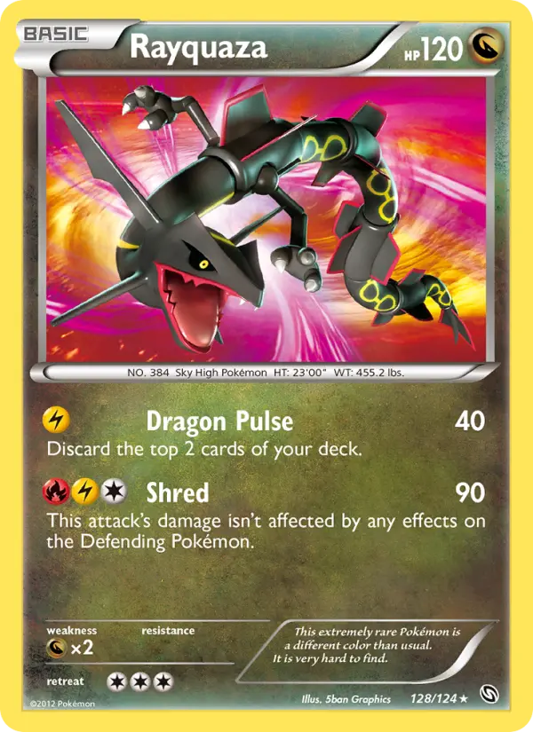 Rayquaza 128 Dragons Exalted Pokesingles
