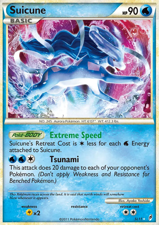 Suicune SL11 Call of Legends Pokesingles