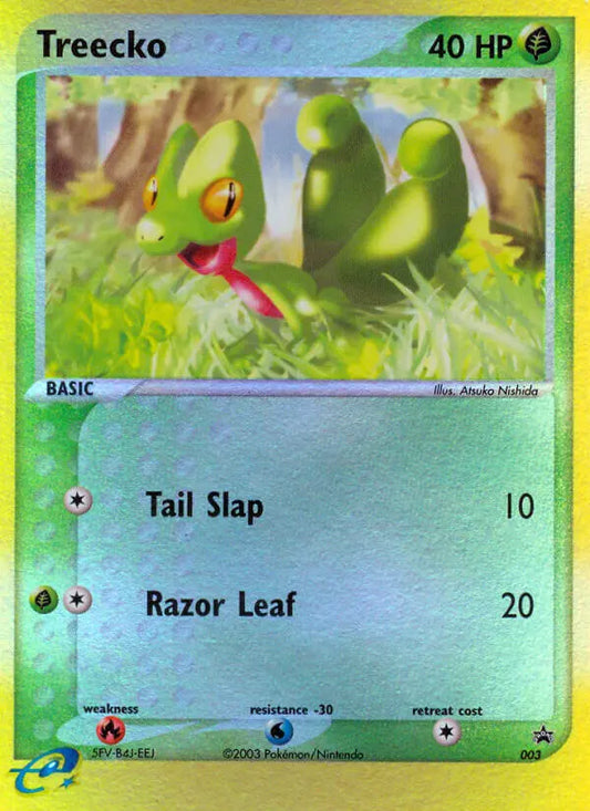Treecko 3 Nintendo Black Star Promos Pokesingles