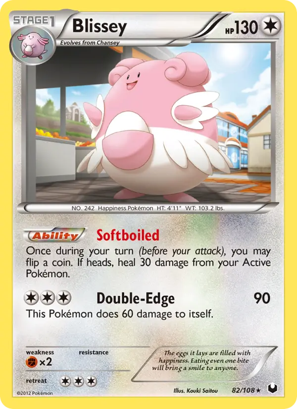 Blissey 82 Dark Explorers Pokesingles