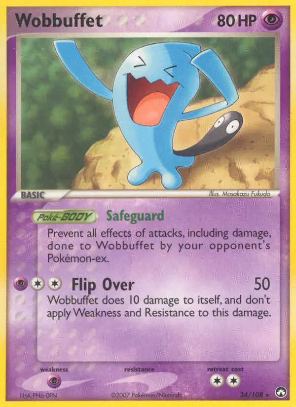 Wobbuffet 24 Power Keepers Pokesingles