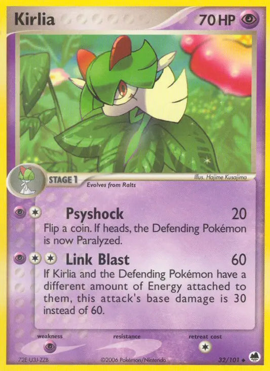 Kirlia 32 Dragon Frontiers Pokesingles