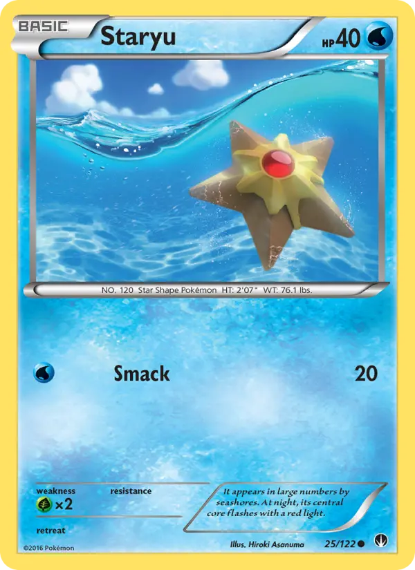 Staryu 25 BREAKpoint Pokesingles