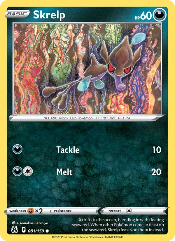 Skrelp 81 Crown Zenith Pokesingles