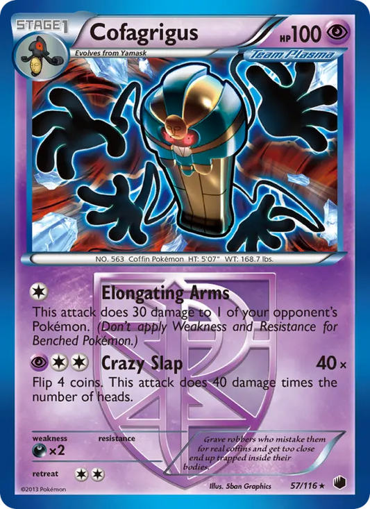 Cofagrigus 57 Plasma Freeze Pokesingles
