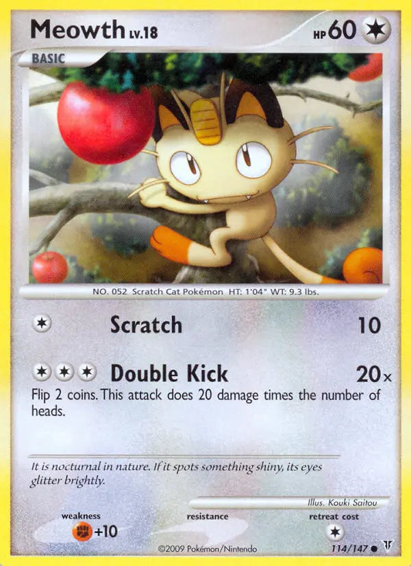 Meowth 114 Supreme Victors Pokesingles
