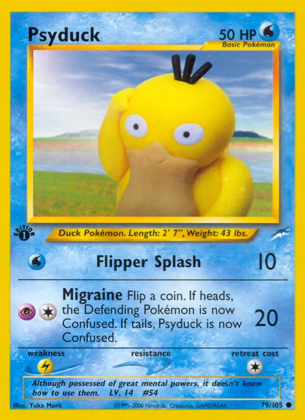 Psyduck 79 Neo Destiny Pokesingles