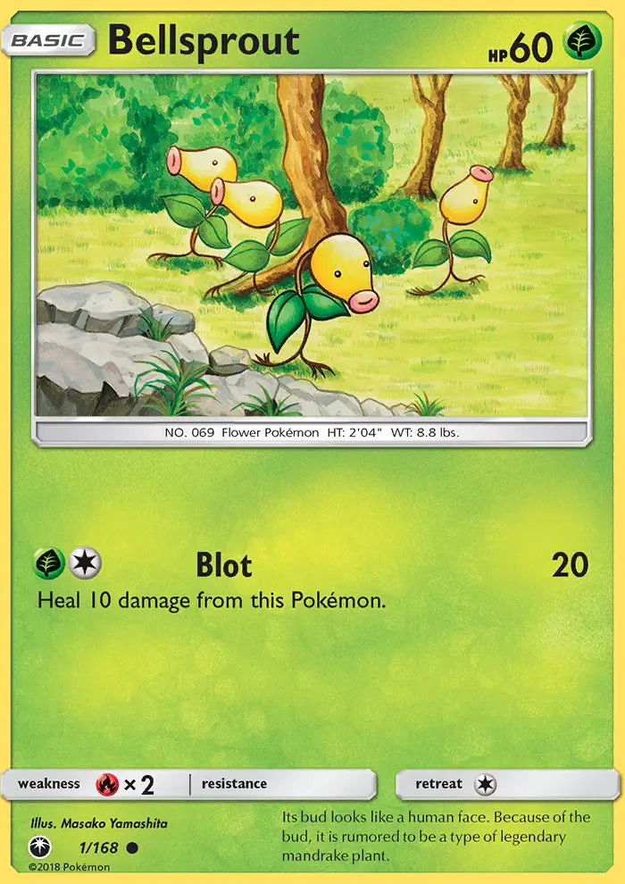 Bellsprout 1 Celestial Storm Pokesingles