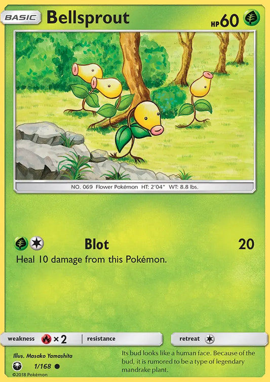 Bellsprout 1 Celestial Storm Pokesingles
