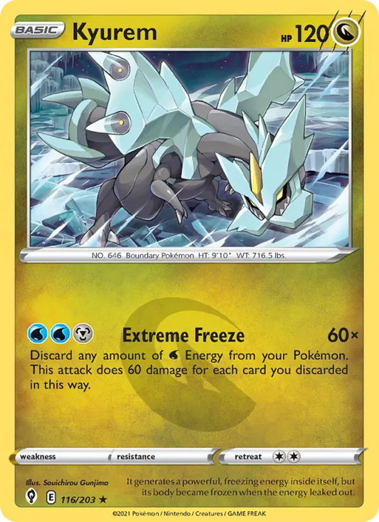 Kyurem 116 Evolving Skies Pokesingles