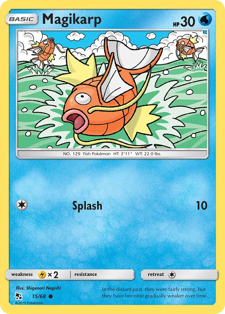 Magikarp 15 Hidden Fates Pokesingles