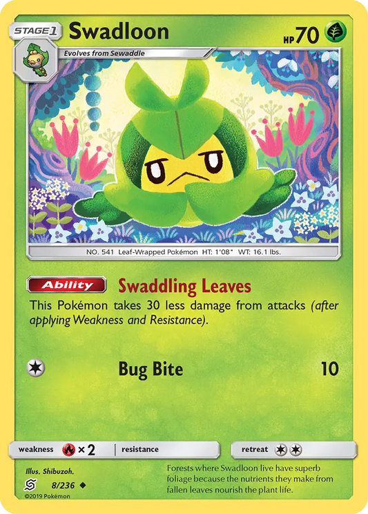 Swadloon 8 Unified Minds Pokesingles