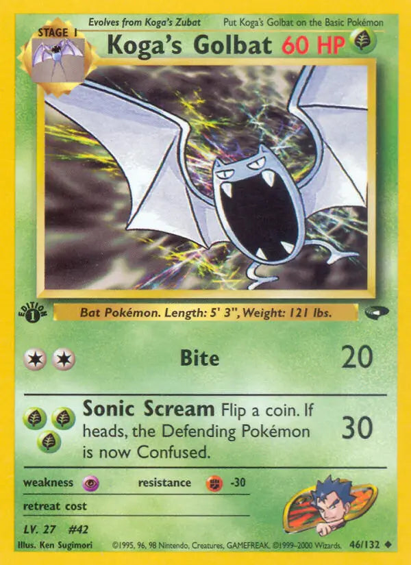 Koga's Golbat 46 Gym Challenge Pokesingles